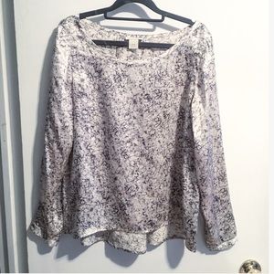 Club Monaco / silk blouse